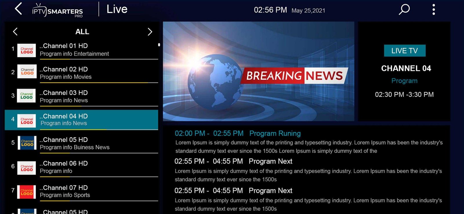 live-Tv-category-with-epg